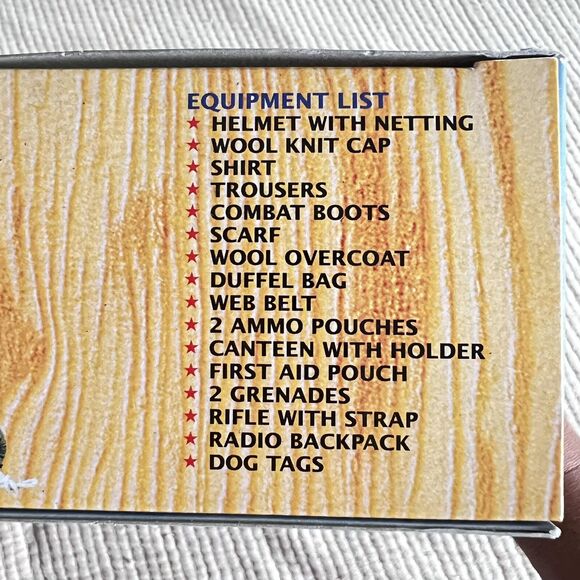 Vintage GI Joe 442nd Infantry Nisei Soldier Figure WWII Classic Collection 1990s - Picture 10 of 16